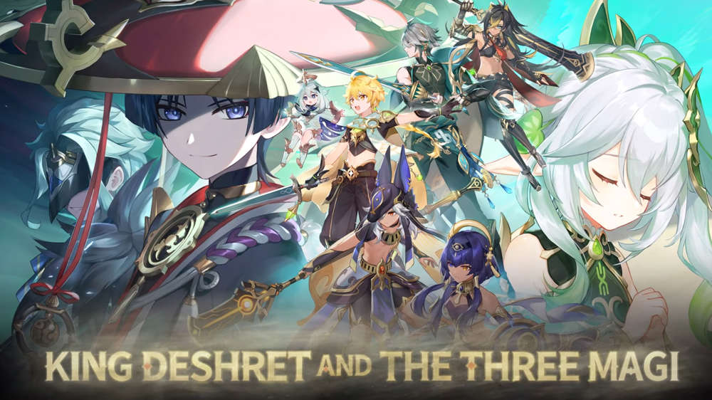 Genshin Impact 3.1 Update: King Deshret And The Three Magi