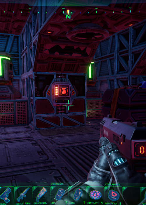 Where to find the Storage Floor Power Nodes in System Shock