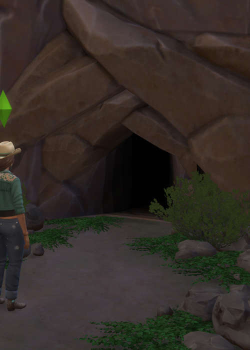 Where to find the Dreadhorse Caverns in The Sims 4 Horse Ranch