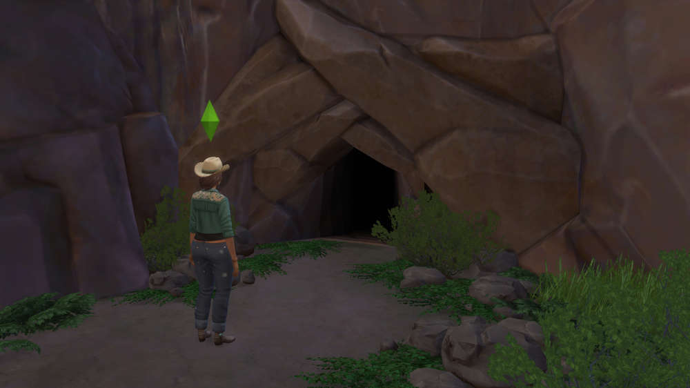 Where to find the Dreadhorse Caverns in The Sims 4 Horse Ranch