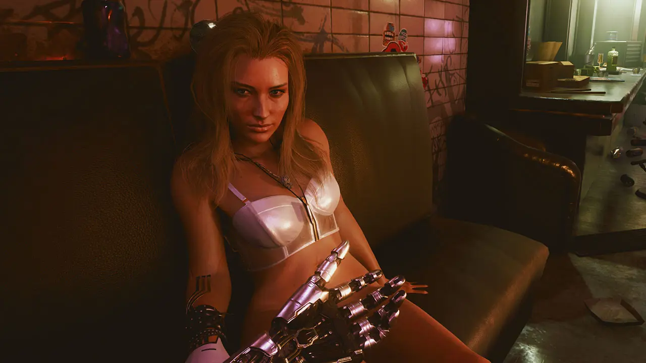 Alt Cunningham, one of the Cyberpunk 2077 romance options